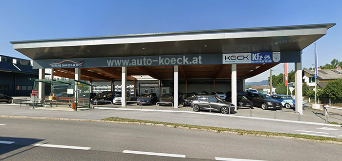Auto Köck, Autohandel, Obergreith